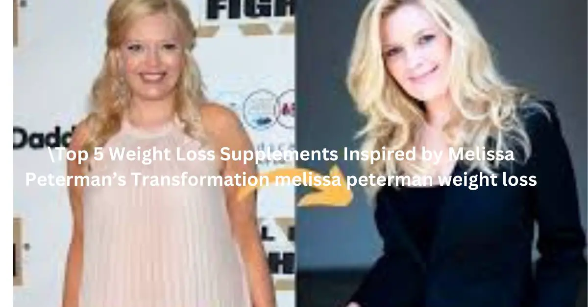 melissa peterman weight loss