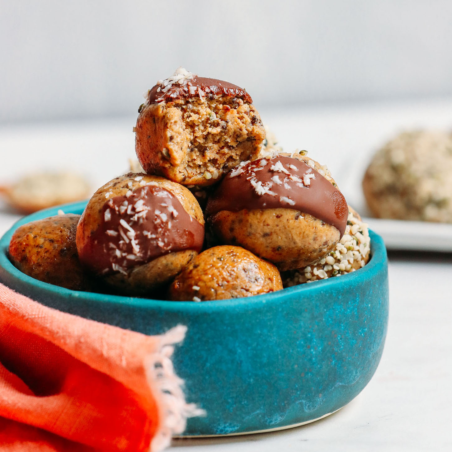 Guilt-Free Chocolate Peanut Butter Protein Bites