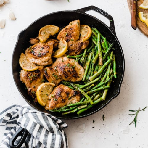 One-Pan Garlic Herb Chicken & Asparagus