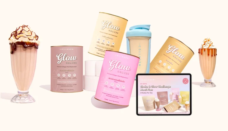A collection of various Halal meal replacement shakes popular in Saudi Arabia in 2025.